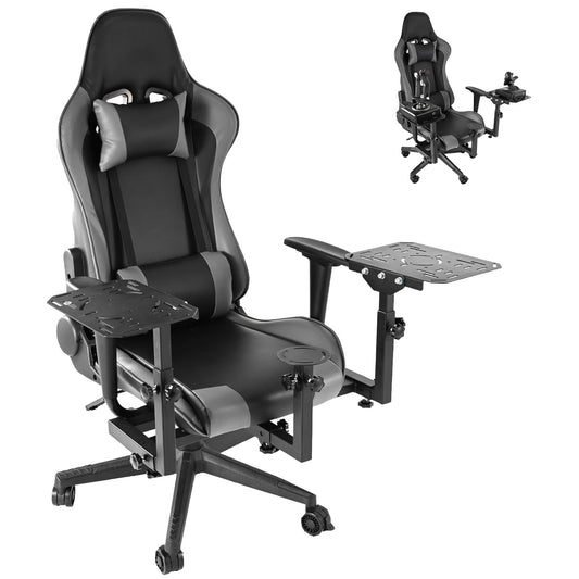 Gazzyt Removable Flight Simulator Cockpit Racing Seat Stand Fits for Logitech/Thrustmaster X52 X52PRO X56, Hotas Warthog T16000M, Excluding Pedal, Joystick and Throttle